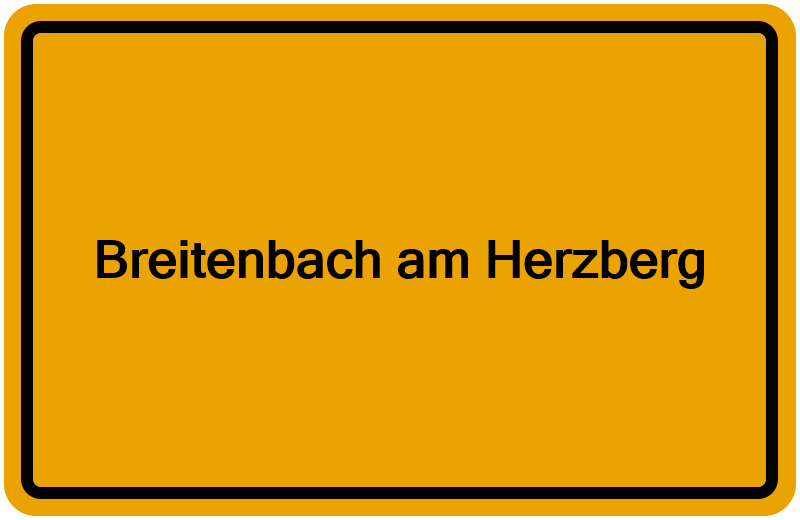 Handelsregisterauszug Breitenbach am Herzberg